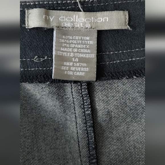 NY Collection Petite Soft Denim Skirt Size 14 - Picture 3 of 4